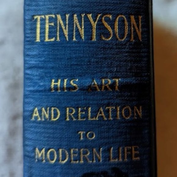 10% OFF Antique-TENNYSON His Art and Relation to Modern Life-Stepford A. Brooke - Picture 4 of 12